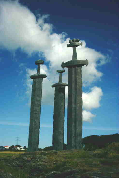 [Schwerter-Denkmal bei Stavanger]