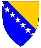 [Wappen der Republik Bosnien-Herzegowina]